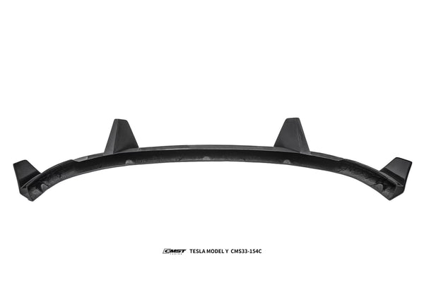 Tesla Model Y Performance AWD Long Range RWD Standard 2020 2021 2022 2023 2024 2025 with Aftermarket Parts - Front Bumper &amp; Front Lip Carbon Fiber / FRP from CMST Tuning