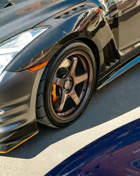 Nissan GTR Nismo T-Spec Black Edition Track Eidtion Premium Pure 2008 2009 2010 2011 2012 2013 2014 2015 2016 2017 2018 2019 2020 2021 2022 2023 with Aftermarket Parts - Vented Front Fenders Pre-preg Carbon Fiber / FRP from& CMST Tuning