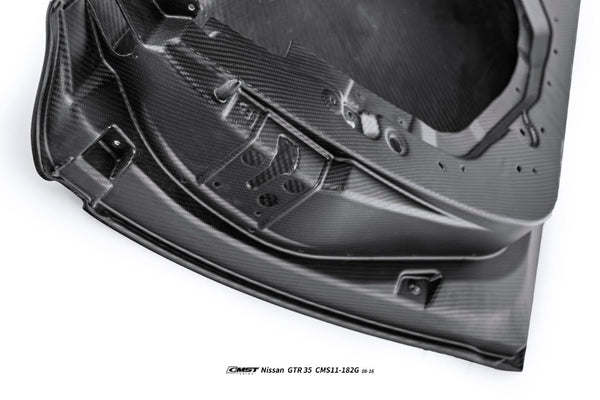 Nissan GTR R35 CBA DBA EBA 2008 2009 2010 2011 2012 2013 2014 2015 2016 with Aftermarket Parts - Doors Dry Pre-preg Carbon Fiber from CMST Tuning