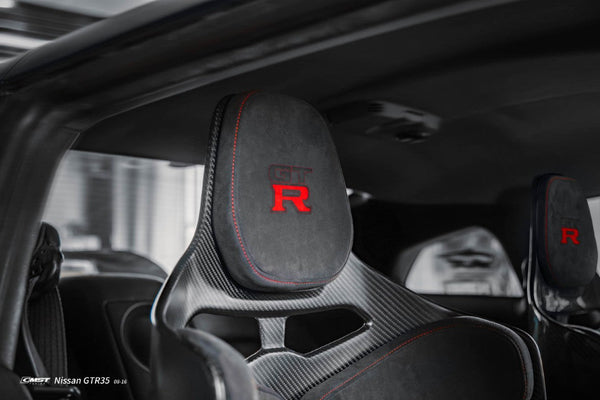 Nissan GTR R35 CBA DBA EBA 2008 2009 2010 2011 2012 2013 2014 2015 2016 with Aftermarket Parts - Seat Dry Pre-preg Carbon Fiber from CMST Tuning