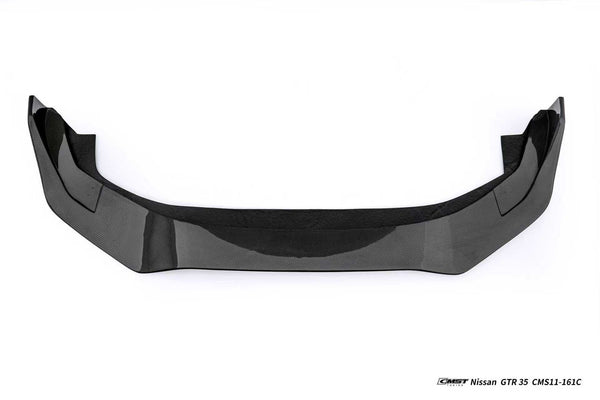 Nissan GTR R35 CBA DBA EBA 2008 2009 2010 2011 2012 2013 2014 2015 2016 2017 2018 2019 2020 2021 2022 2023 2024 (for installation on 2008-2016 vehicles, 2017-2024 hood is recommended) with Aftermarket Parts - 2024 NISMO Style Front Bumper &amp; Lip & Undertray Carbon Fiber / FRP from CMST Tuning