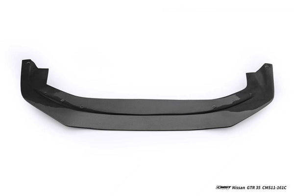 Nissan GTR R35 CBA DBA EBA 2008 2009 2010 2011 2012 2013 2014 2015 2016 2017 2018 2019 2020 2021 2022 2023 2024 (for installation on 2008-2016 vehicles, 2017-2024 hood is recommended) with Aftermarket Parts - 2024 NISMO Style Front Bumper &amp; Lip & Undertray Carbon Fiber / FRP from CMST Tuning