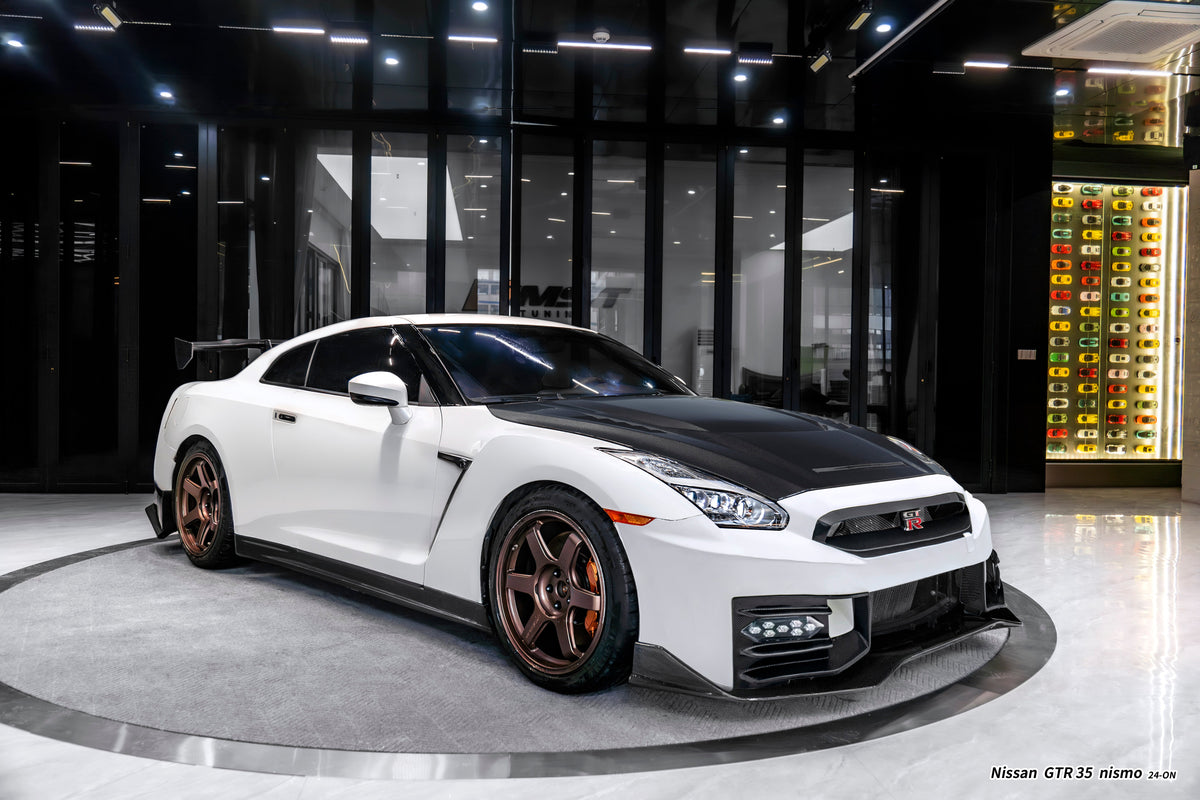 Nissan GTR R35 CBA DBA EBA Aftermarket Parts CMST Front Bumper & Lip ...