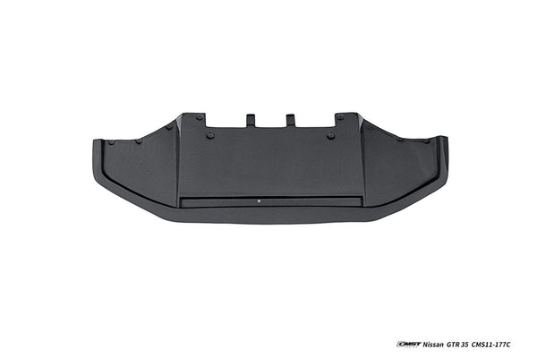 Nissan GTR R35 CBA DBA EBA 2008 2009 2010 2011 2012 2013 2014 2015 2016 2017 2018 2019 2020 2021 2022 2023 2024 (for installation on 2017-2024 vehicles, 2008-2016 hood is recommended) with Aftermarket Parts - HORIZON Front Bumper & Undertray Carbon Fiber / FRP from CMST Tuning