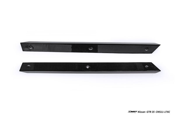 Nissan GTR R35 CBA DBA EBA 2008 2009 2010 2011 2012 2013 2014 2015 2016 2017 2018 2019 2020 2021 2022 2023 2024 with Aftermarket Parts - HORIZON Widebody Door Flare Carbon Fiber / FRP from CMST Tuning