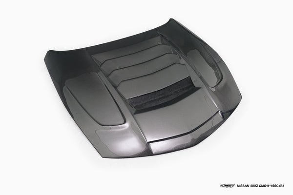 Nissan Z 400Z Nismo Proto Performance Sport RZ34 2023 2024 with Aftermarket Parts - V2 Hood Carbon Fiber / FRP from CMST Tuning