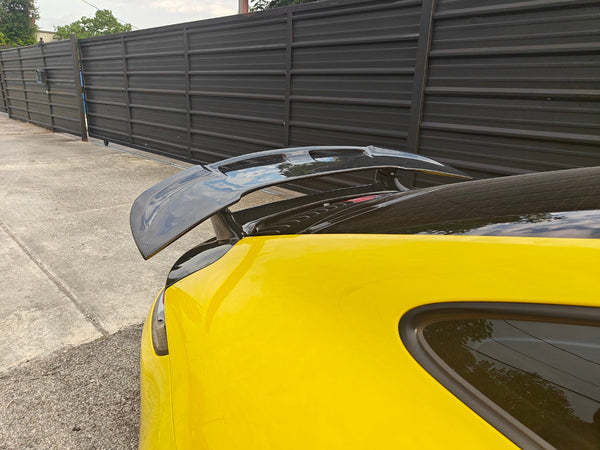 Porsche 911 992 992.1 Carrera Base/S/T/4/4S/Targa 4/Targa 4S/GTS 2020 2021 2022 2023 2024 with Aftermarket Parts - V2 Rear Wing Carbon Fiber/FRP from CMST Tuning