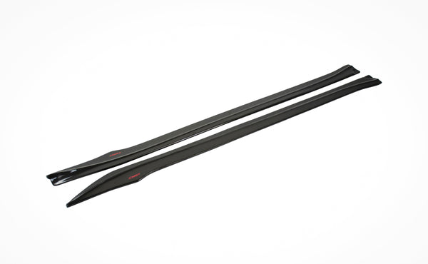 Porsche 991.1 Carrera Base/S/T 2012 2013 2014 2015 2016 &  991.2 Carrera Base/S/T 2017 2018 2019 with Aftermarket Parts - Side Skirts Carbon Fiber/FRP from CMST Tuning