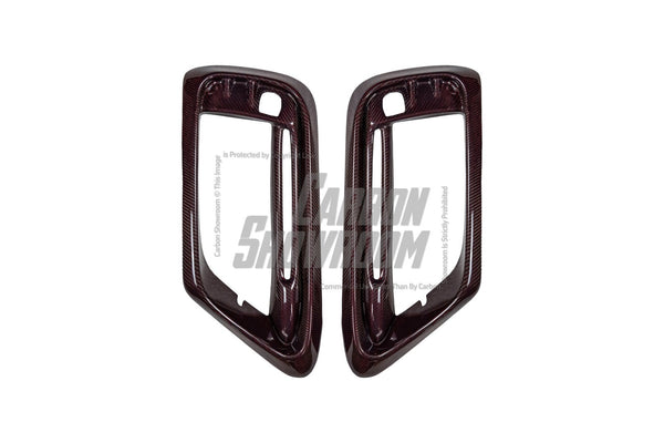 Porsche 992 992.1 Carerra Base/S/T/4/4S/Targa 4/Targa 4S/GTS (Sport Design Aerokit Package only) 2020 2021 2022 2023 2024 with Aftermarket Parts - Upper Valences Carbon Fiber/FRP from CMST Tuning