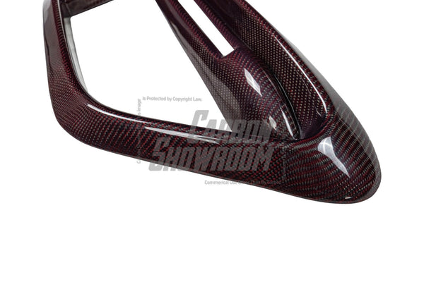 Porsche 992 992.1 Carerra Base/S/T/4/4S/Targa 4/Targa 4S/GTS (Sport Design Aerokit Package only) 2020 2021 2022 2023 2024 with Aftermarket Parts - Upper Valences Carbon Fiber/FRP from CMST Tuning