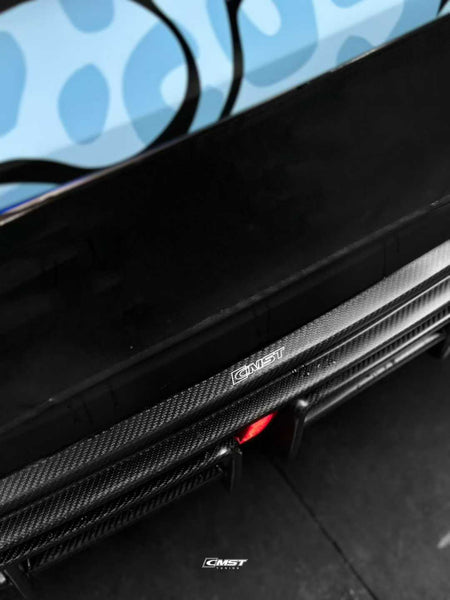 Porsche Cayenne 9Y0 9Y0.1 Base/S/Turbo/Turbo S 2019-2023 & Cayenne 9Y3 9Y3.1 Base/S/Turbo/Turbo S 2019-2023 with Aftermarket Parts - Carbon Fiber & FRP Rear Diffuser from CMST Tuning