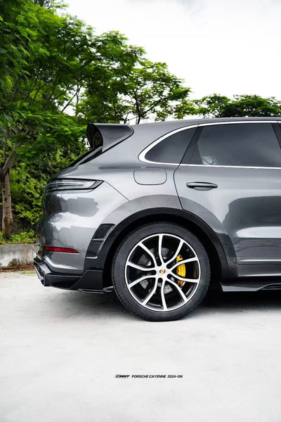 Porsche Cayenne 9Y0 9Y0.2 Base/S/AWD/E-Hybrid 2024-ON with Aftermarket Parts - Rear Roof Spoiler Carbon Fiber / FRP from CMST Tuning