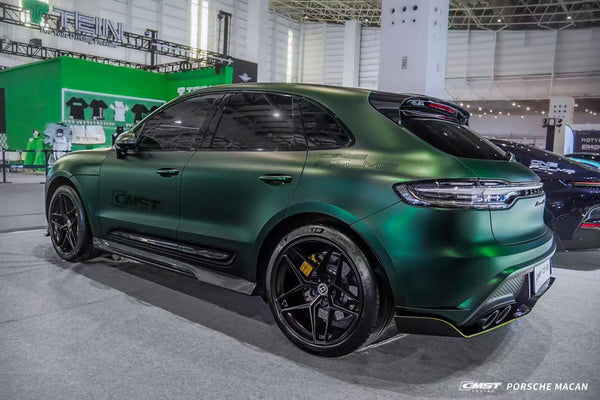 Porsche Macan 95B.3 Base/S/T 2022 2023 2024 2025 with Aftermarket Parts - Rear Diffuser Carbon Fiber / FRP from CMST Tuning
