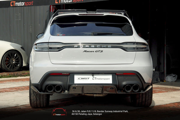 CMST Tuning Rear Diffuser for Porsche Macan 95B.3 Base S T GTS Turbo Carbon Fiber / FRP