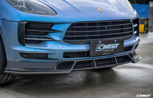 CMST Tuning Pre-preg Carbon Fiber Front Lip for Porsche Macan & Macan S 2019-2021