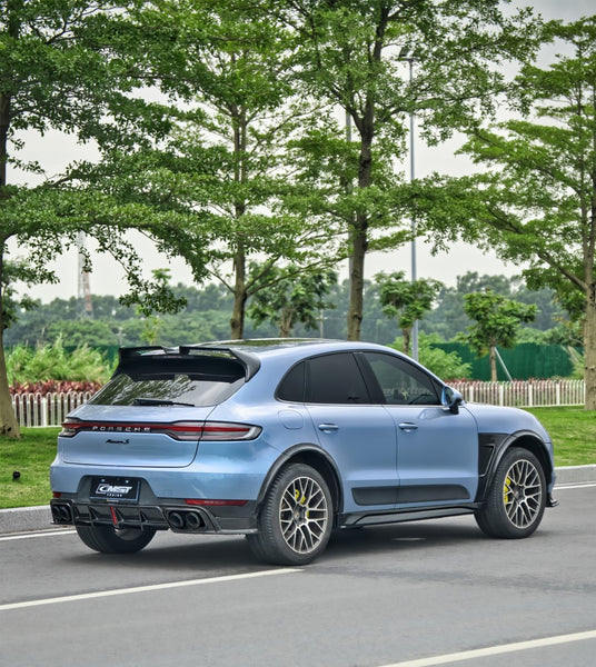 CMST Tuning Pre-preg Carbon Fiber Rear Diffuser for Porsche Macan & Macan S 2019-2021