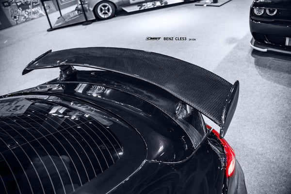 Mercedes Benz CLE-Class AMG CLE 53 / 450 / 300 C236 2024-ON with Aftermarket Parts - Rear Wing Dry Pre-preg Carbon Fiber / FRP from CMST Tuning