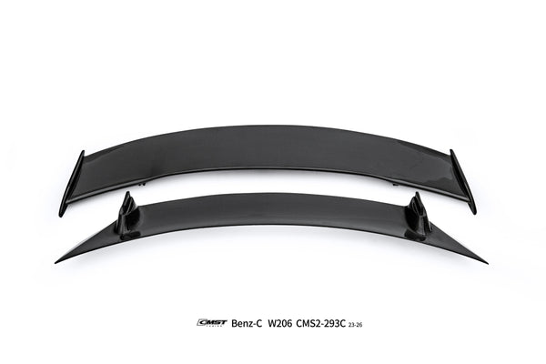 Mercedes Benz C-Class C63 C43 AMG C300 W206 2021-ON with Aftermarket Parts - Rear Wing Carbon Fiber / FRP from CMST Tuning
