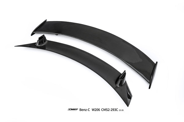 Mercedes Benz C-Class C63 C43 AMG C300 W206 2021-ON with Aftermarket Parts - Rear Wing Carbon Fiber / FRP from CMST Tuning