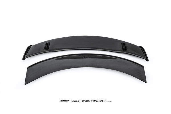 Mercedes Benz C-Class C63 C43 AMG C300 W206 2021-ON with Aftermarket Parts - Rear Wing Carbon Fiber / FRP from CMST Tuning