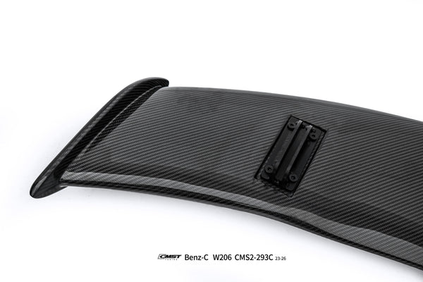 Mercedes Benz C-Class C63 C43 AMG C300 W206 2021-ON with Aftermarket Parts - Rear Wing Carbon Fiber / FRP from CMST Tuning