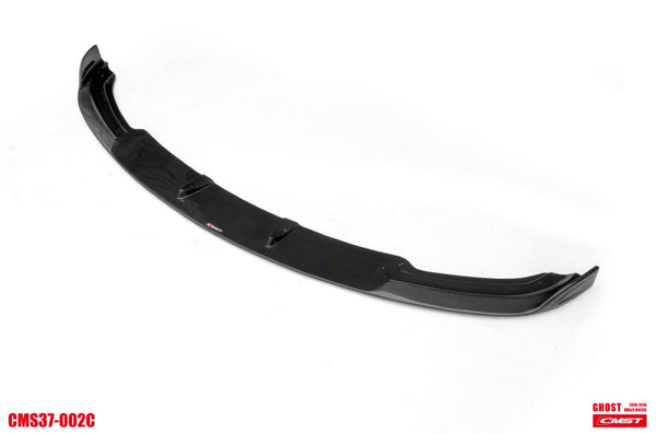 Rolls-Royce Ghost First Generation Series II 2015 2016 2017 2018 2019 2020 with Aftermarket Parts - Front Bumper &amp; Lip Carbon Fiber / FRP from CMST Tuning