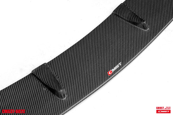 Rolls-Royce Ghost First Generation Series II 2015 2016 2017 2018 2019 2020 with Aftermarket Parts - Front Bumper &amp; Lip Carbon Fiber / FRP from CMST Tuning