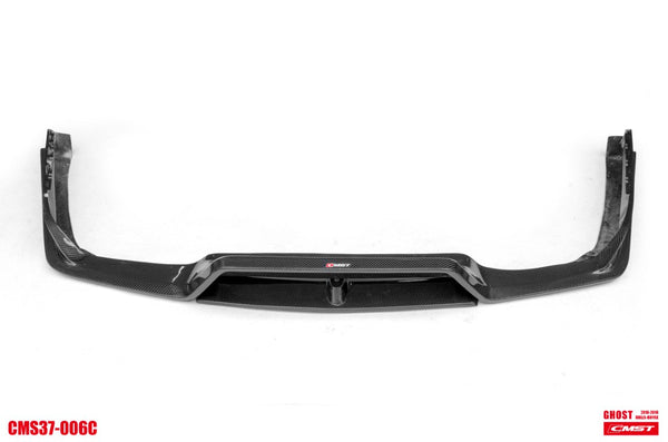 Rolls-Royce Ghost First Generation Series II 2015 2016 2017 2018 2019 2020 with Aftermarket Parts - Rear Bumper &amp; Diffuser Carbon Fiber / FRP from CMST Tuning