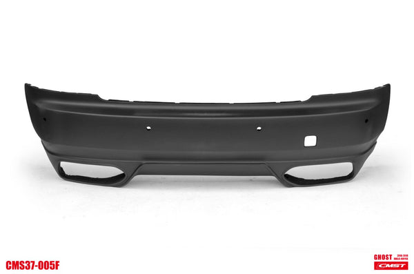 Rolls-Royce Ghost First Generation Series II 2015 2016 2017 2018 2019 2020 with Aftermarket Parts - Rear Bumper &amp; Diffuser Carbon Fiber / FRP from CMST Tuning