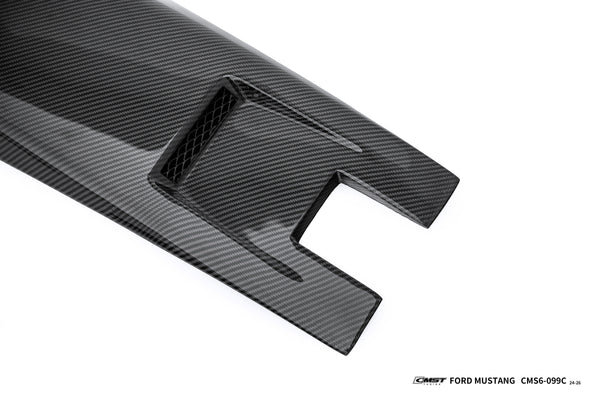 Ford Mustang S650 2.3 Ecoboost 5.0 GT Dark Horse 2024-ON with Aftermarket Parts - Roof Scoop Carbon Fiber / FRP from CMST Tuning