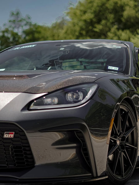 Subaru BRZ ZD8 & Toyota GR86 ZN8 2022 2023 2024 with Aftermarket Parts - Front Fenders Pre-preg Carbon Fiber from CMST Tuning