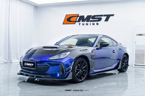 Subaru BRZ ZD8 & Toyota GR86 ZN8 2022-ON with Aftermarket Parts - V3 Hood Carbon Fiber / FRP from CMST Tuning