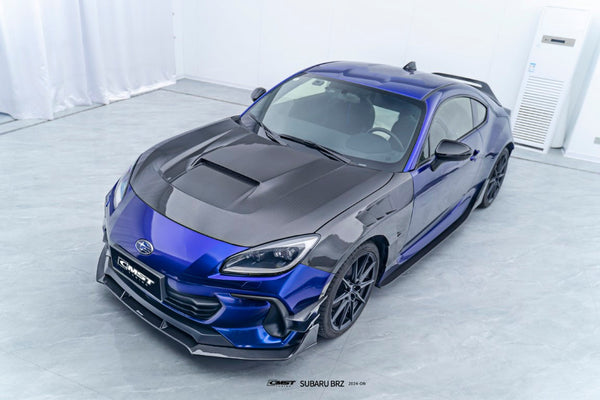 Subaru BRZ ZD8 & Toyota GR86 ZN8 2022-ON with Aftermarket Parts - V3 Hood Carbon Fiber / FRP from CMST Tuning