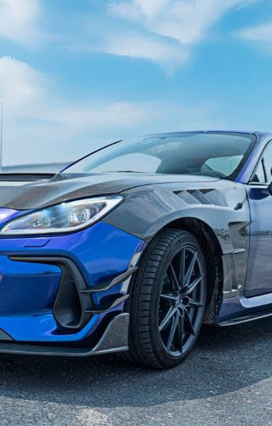 Subaru BRZ ZD8 & Toyota GR86 ZN8 2022 2023 2024 with Aftermarket Parts - Front Fenders Carbon Fiber from CMST Tuning