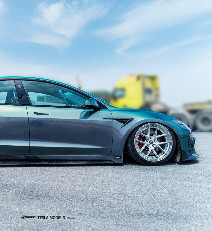 Tesla Model 3 aftermarket parts - CMST Tuning Carbon Fiber Fender Trim
