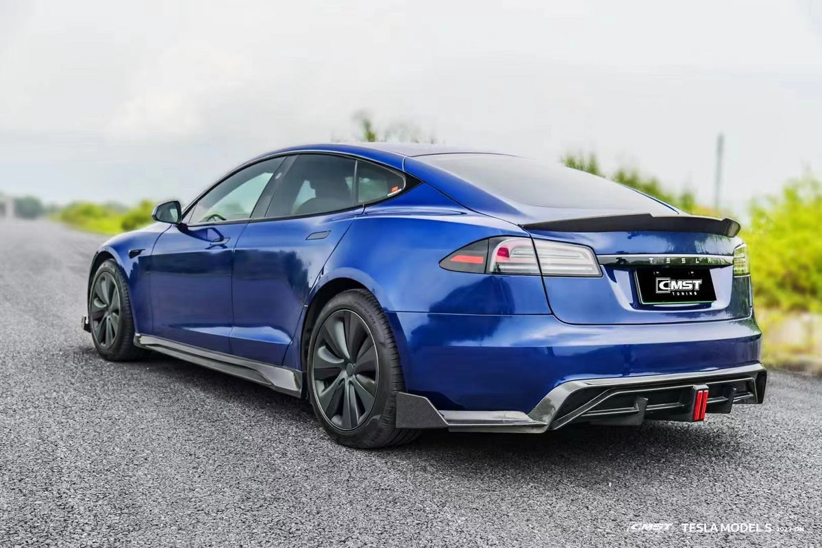 Tesla Model S 3rd Gen Late 2021-ON Aftermarket Parts - CMST Tuning Rear ...