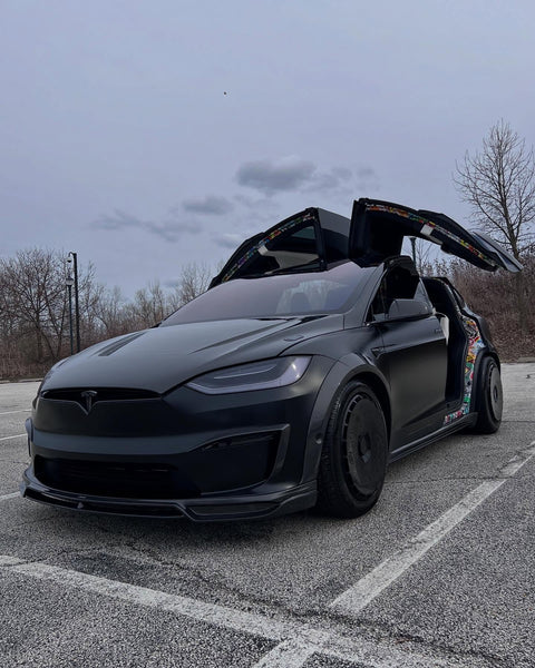 CMST Tuning Carbon Fiber Front Lip for Tesla Model X 2022-ON