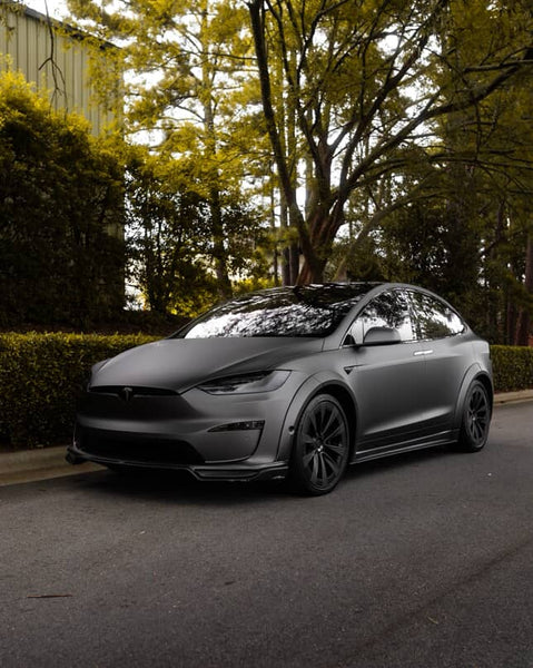 CMST Tuning Carbon Fiber Front Upper Valences for Tesla Model X 2022-ON