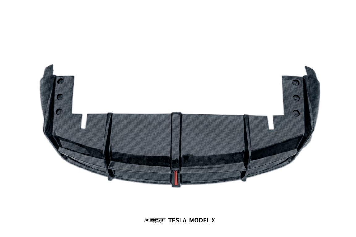 Tesla Model X 2022-ON Aftermarket Parts - CMST Tuning Rear Diffuser ...