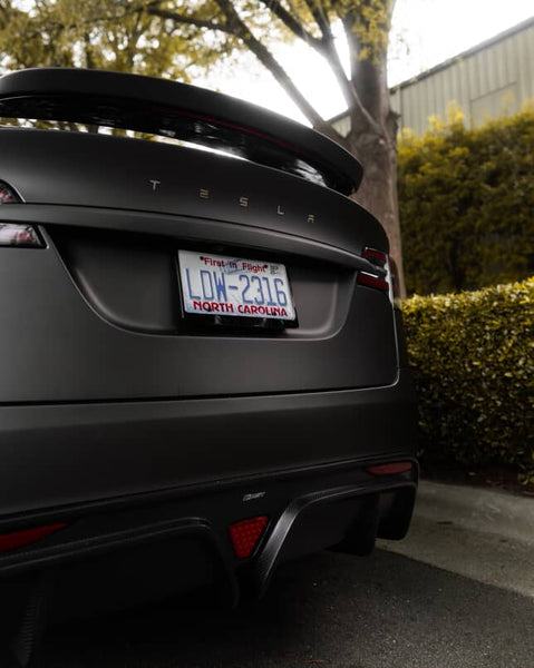 CMST Tuning Carbon Fiber Rear Spoiler for Tesla Model X 2022-ON