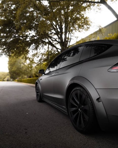 CMST Tuning Carbon Fiber Side Skirts for Tesla Model X 2022-ON