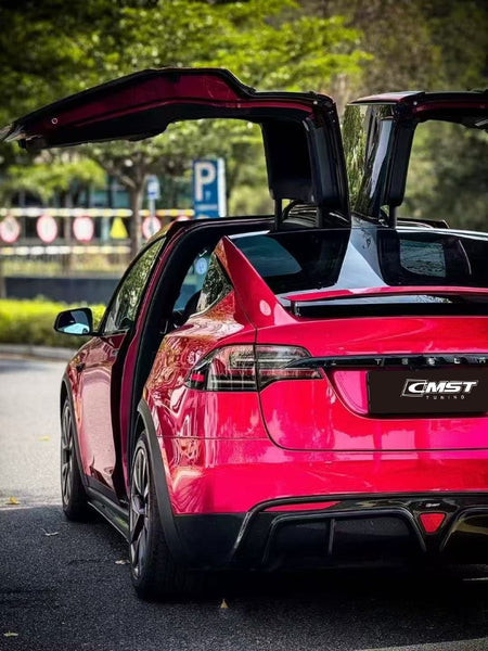 CMST Tuning Carbon Fiber Rear Diffuser for Tesla Model X 2022-ON