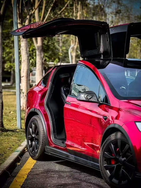 CMST Tuning Carbon Fiber Side Skirts for Tesla Model X 2022-ON