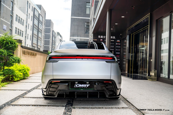 Tesla Model Y Juniper 2026-ON with Aftermarket Parts - Rear Diffuser ABS from CMST Tuning