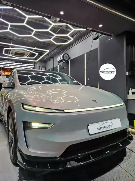 Tesla Model Y Juniper 2026-ON with Aftermarket Parts - Front Lip ABS from CMST Tuning