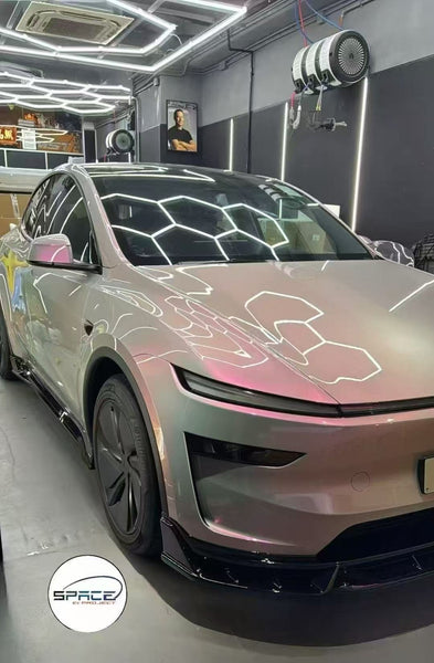 Tesla Model Y Juniper 2026-ON with Aftermarket Parts - Front Lip ABS from CMST Tuning