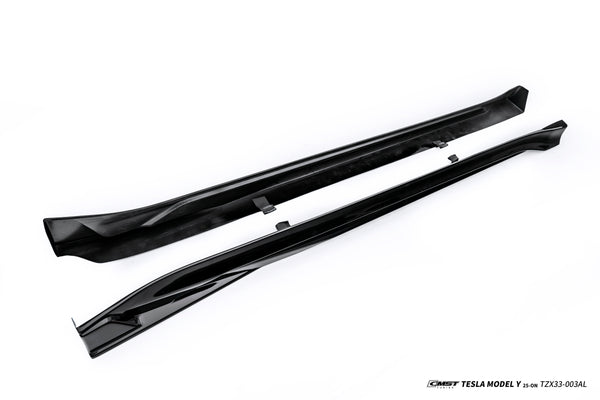 Tesla Model Y Juniper 2026-ON with Aftermarket Parts - Side Skirts ABS from CMST Tuning