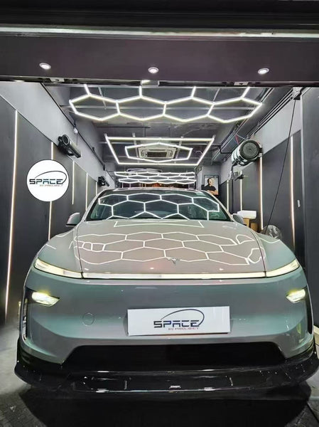 Tesla Model Y Juniper 2026-ON with Aftermarket Parts - Front Lip ABS from CMST Tuning