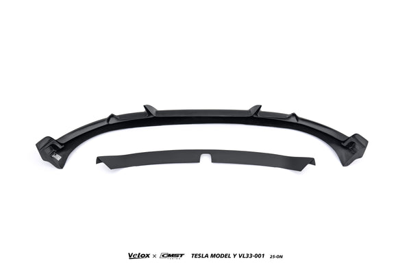 Tesla Model Y Juniper 2026-ON with Aftermarket Parts - V2 Front Lip ABS from CMST Tuning
