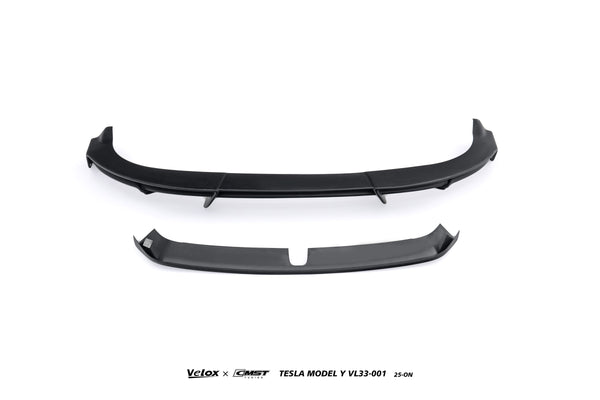 Tesla Model Y Juniper 2026-ON with Aftermarket Parts - V2 Front Lip ABS from CMST Tuning